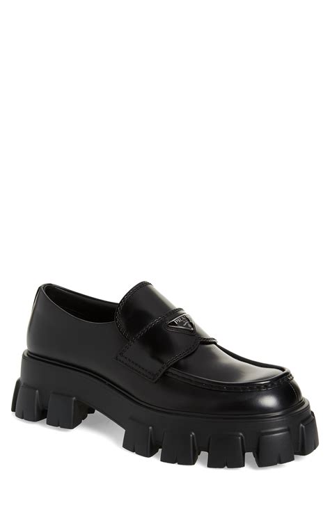 men's prada chunky loafers|Prada chunky loafers outfit.